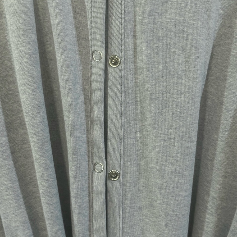 Gap Body Ladies Blue Hooded Robe - Picture 5 of 6